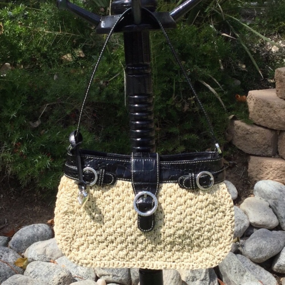 Mini Straw Brighton Handbag